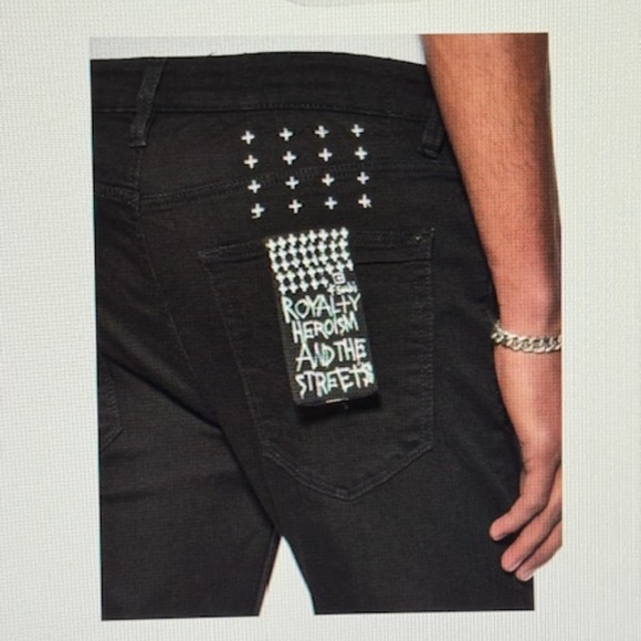 Ksubi Mens Black Jeans - Picture 1 of 6